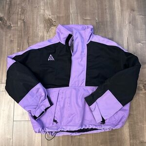Nike ACG Anorak Purple Retro Small